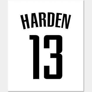 harden Posters and Art